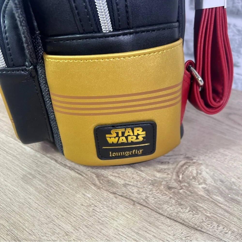 Loungefly Star Wars Black and Yellow Backpack‎